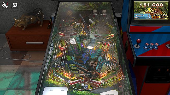 Zaccaria Pinball - Zankor Deluxe Pinball Table