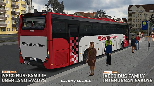 OMSI 2 Add-on IVECO Bus-Familie Überland Evadys