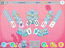 Solitaire Match 2 Cards. Valentine's Day