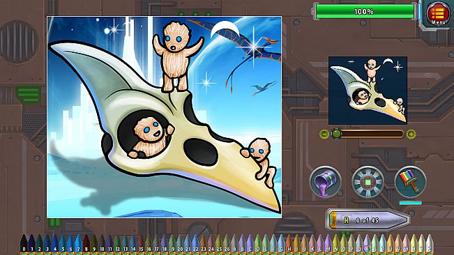 Paint By Numbers - Crystallus Planet