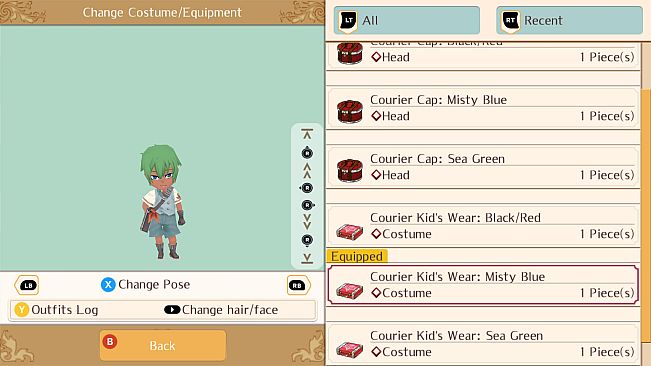 Courier Uniforms - WorldNeverland - Daily Life in the Elnea Kingdom - Another Life Adventure