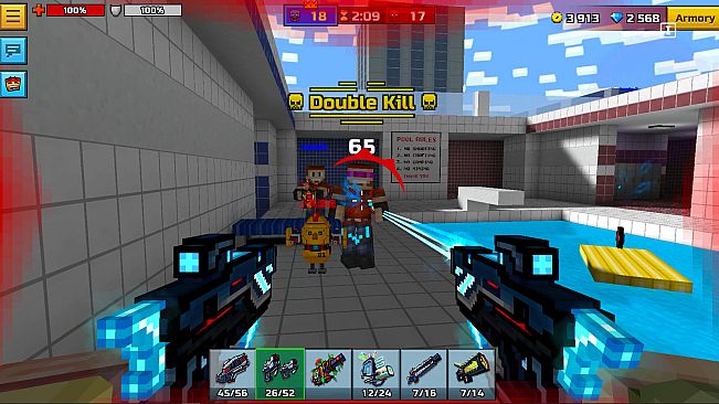 Pixel Gun 3D - Frost Dive Set