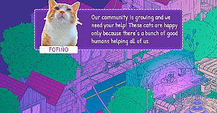 Stray Cats in Cozy Town: Night Lights