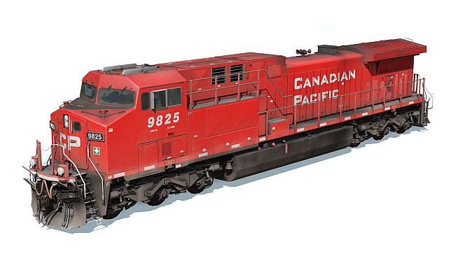 Trainz 2019 DLC - CP AC4400CW #9800-9840 Repaint