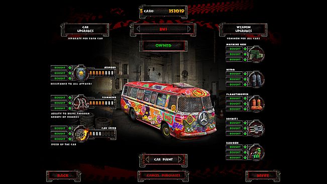 Zombie Driver HD Brutal Car Skins
