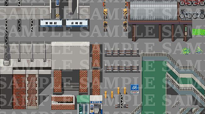 RPG Maker MZ - DorapixelMapChips - Modern JP