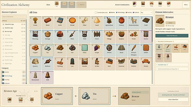 Civilization Alchemy