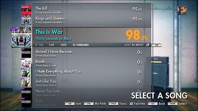 Rocksmith 2014 – Thirty Seconds to Mars - “This Is War”