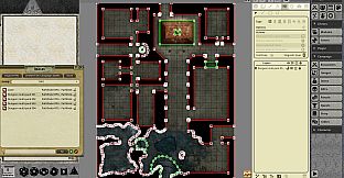 Fantasy Grounds - Pathfinder RPG - Pathfinder Flip-Mat - Dungeons Multi-Pack