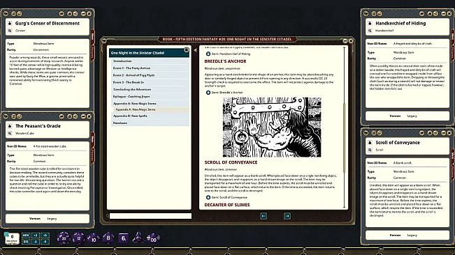 Fantasy Grounds - Fifth Edition Fantasy #20: One Night In The Sinister Citadel