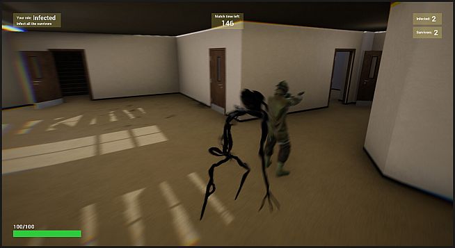 Infected Backrooms: Multiplayer