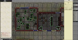 Fantasy Grounds - Pathfinder RPG - Pathfinder Flip-Mat - Classic City Market