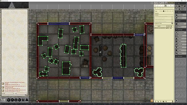 Fantasy Grounds - Pathfinder RPG - Pathfinder Flip-Mat - Classic City Market