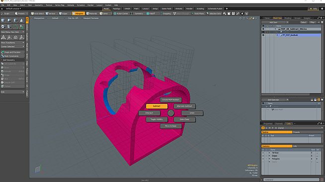 Modo indie - MOP Booleans Kit