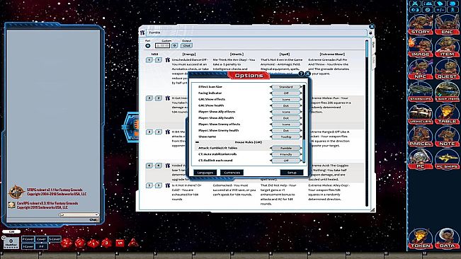 Fantasy Grounds - Starfinder RPG - Starfinder Critical Fumble Deck