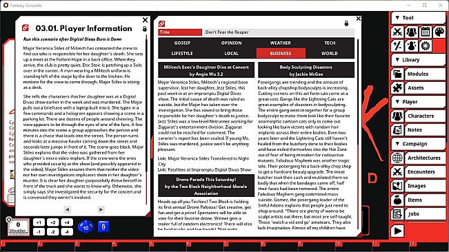 Fantasy Grounds - Cyberpunk RED Data Pack