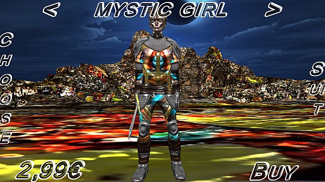 Hack And Slash Fury - Mystic Girl Armor