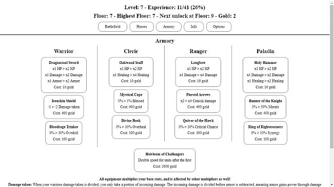 Incremental Adventures