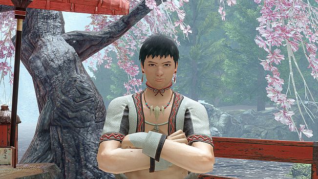 Monster Hunter Rise - "Bow Necklace" Hunter layered armor piece