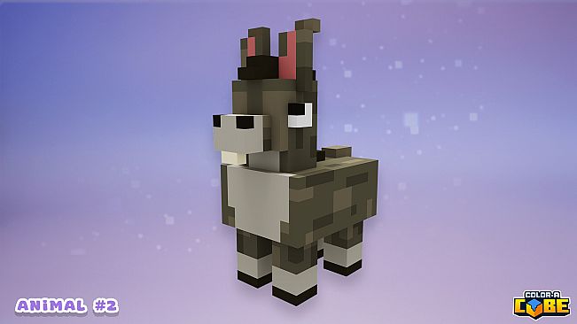 Color-A-Cube - Farm Animal Pack #2