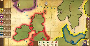 Eight-Minute Empire: Old Europe Map