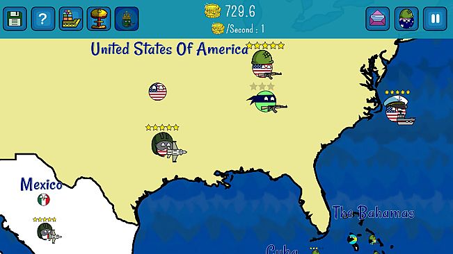 Dictators:No Peace Countryballs