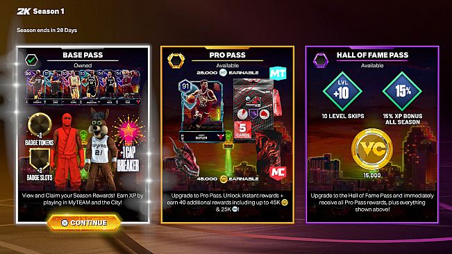 NBA 2K27 Pro Pass: Season 1