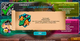 BARD IDLE - EMERALD KEY