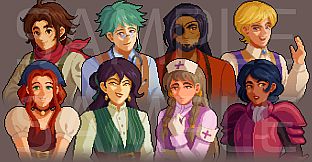 RPG Maker MZ - Farming Fantasy Character Pack
