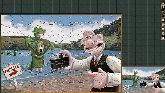 Pixel Puzzles Aardman Jigsaws: Wallace & Gromit - Vacation