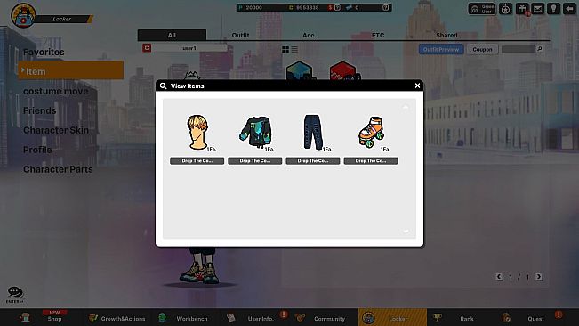 Freestyle2 - Drop the Color Outfit Full PKG