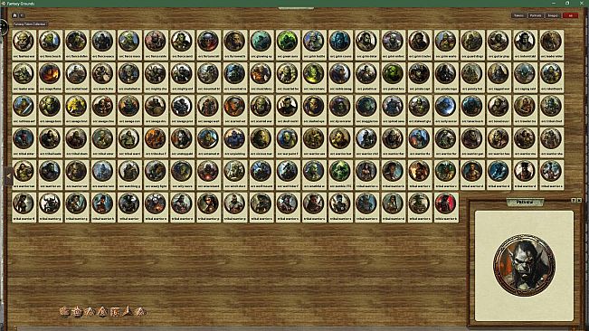 Fantasy Grounds - Fantasy Token Collection - Wartribe 01