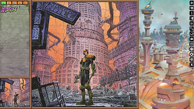 Pixel Puzzles Ultimate - Puzzle Pack: 2000 AD