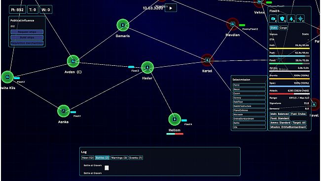 Space Fleet Logistics