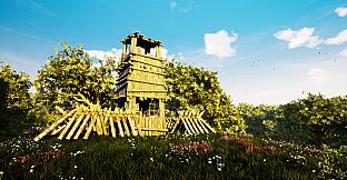 RPGScenery - Log Fort Scene