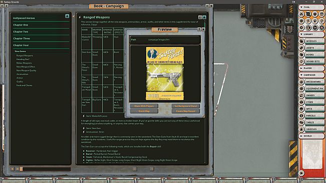 Fantasy Grounds - Fallout RPG - NPC Pack - Hollywood Heroes
