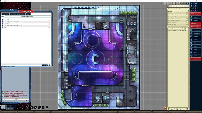 Fantasy Grounds - Starfinder RPG - Flip-Mat - Cantina