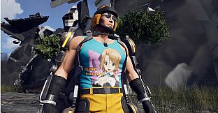 EARTH DEFENSE FORCE: IRON RAIN - Creation parts: Tank Top 'Riho Futaba'