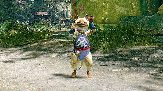 MONSTER HUNTER RISE - "Bell Collar" Palico layered armor piece
