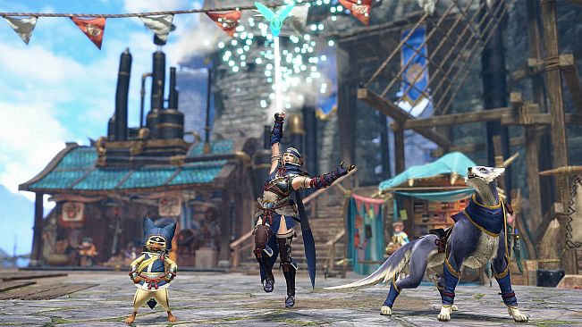 Monster Hunter Rise - "Wild & Elegant" gesture set