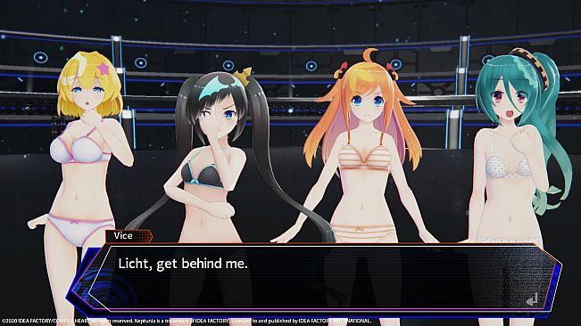 Neptunia Virtual Stars - Swimsuit Outfit: V-Idol Set