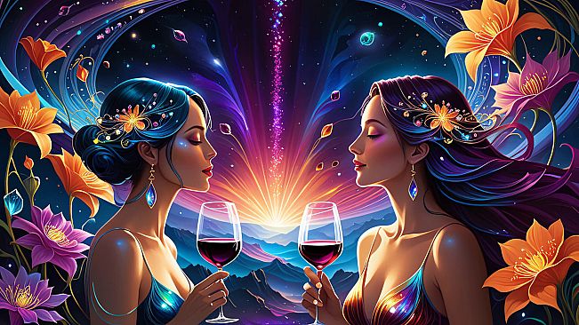 AI-VJ - Flowery 4k Visuals