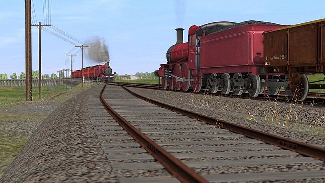 Trainz Plus DLC - Victorian Railways Type 4 DD Class Pack - Canadian Red
