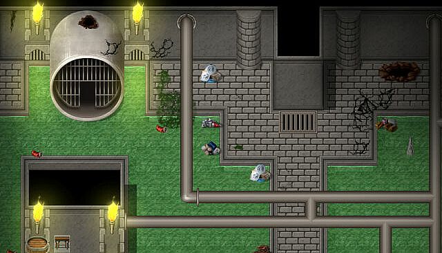 RPG Maker MV - KR Sewer Central Tileset