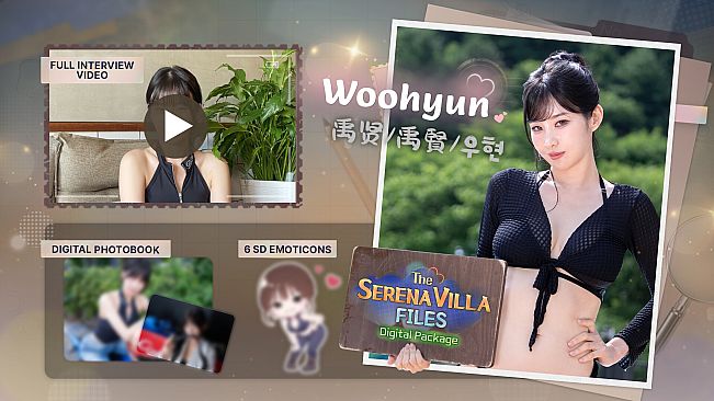 The Serena Villa Files - Woohyun Digital Package