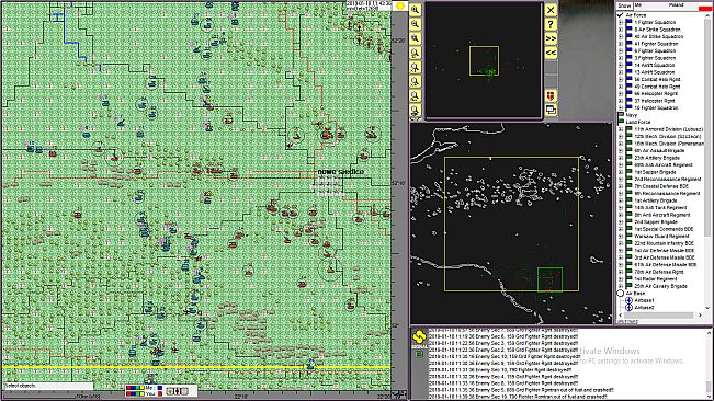 Theater Commander: The Coming Wars, Modern War Game