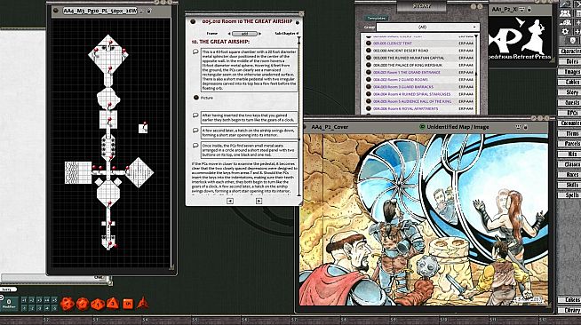 Fantasy Grounds - Advanced Adventures #4: Prison of Meneptah