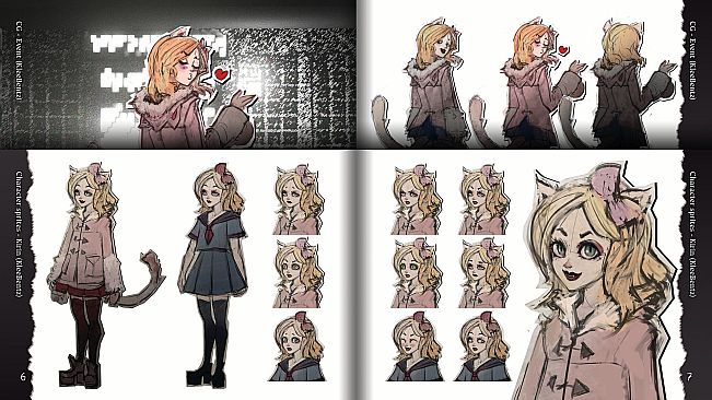 The Elevator Game with Catgirls - Digital Artbook