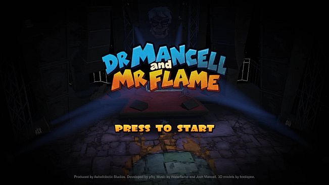 Dr. Mancell and Mr. Flame