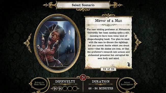 Mansions of Madness - Mirror of a Man
